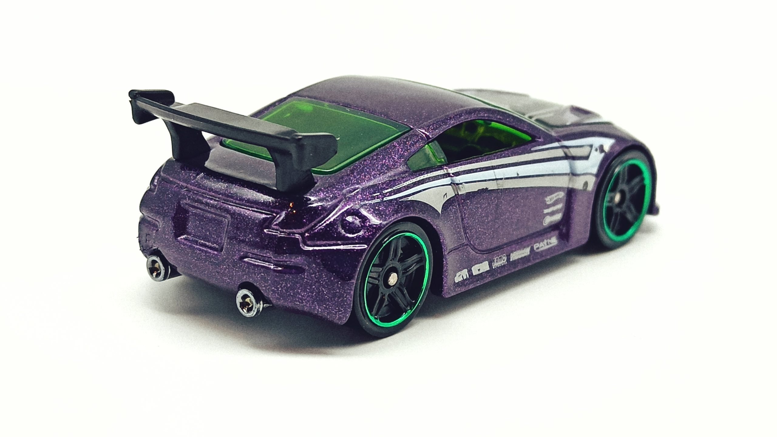 Hot Wheels Nissan 350Z (R7487) 2010 (234/240) Mystery Cars (18/24) purple top angle
