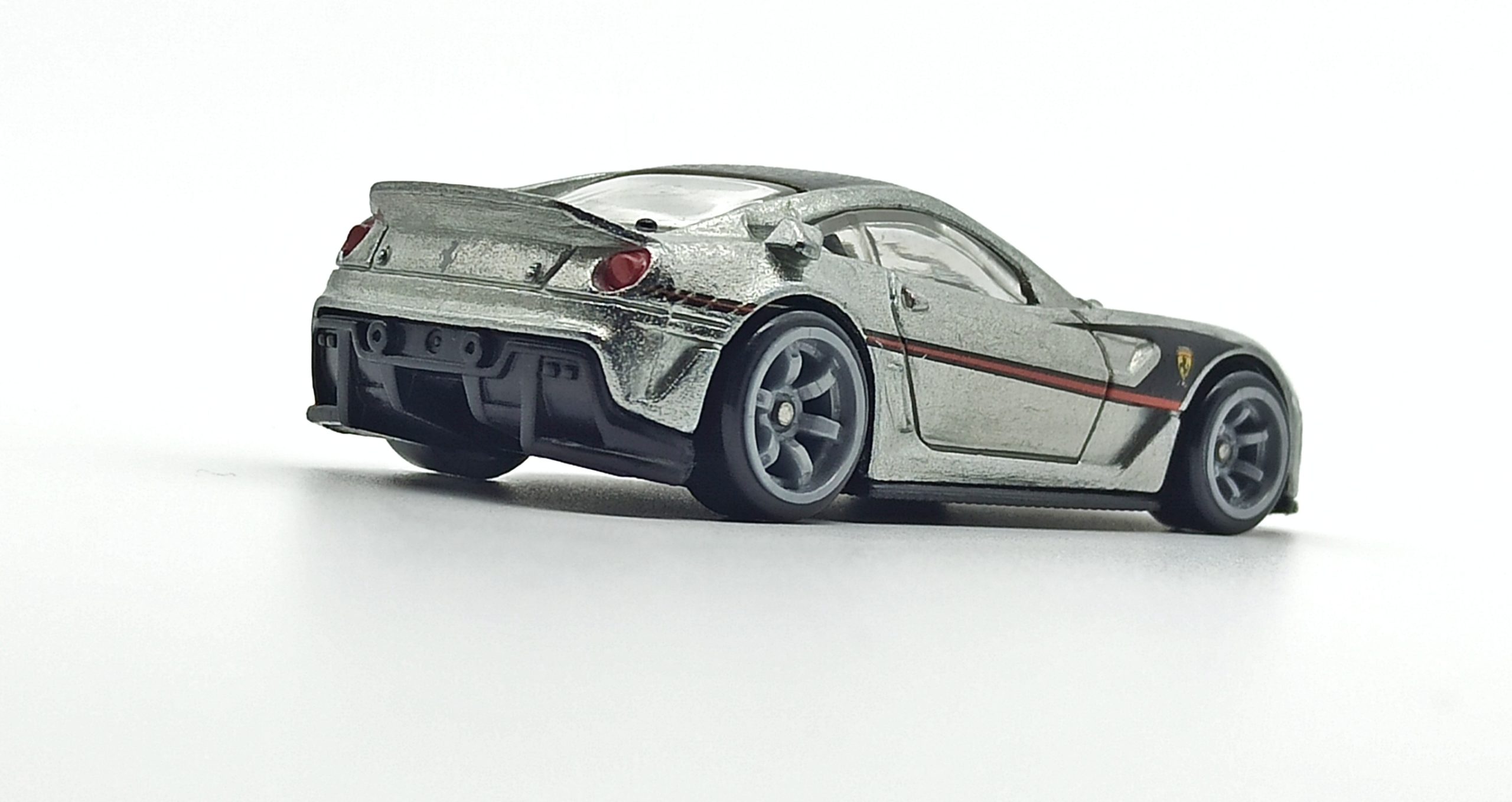 Hot Wheels Ferrari 599XX (W2319) 2011 Speed Machines zamac side angle