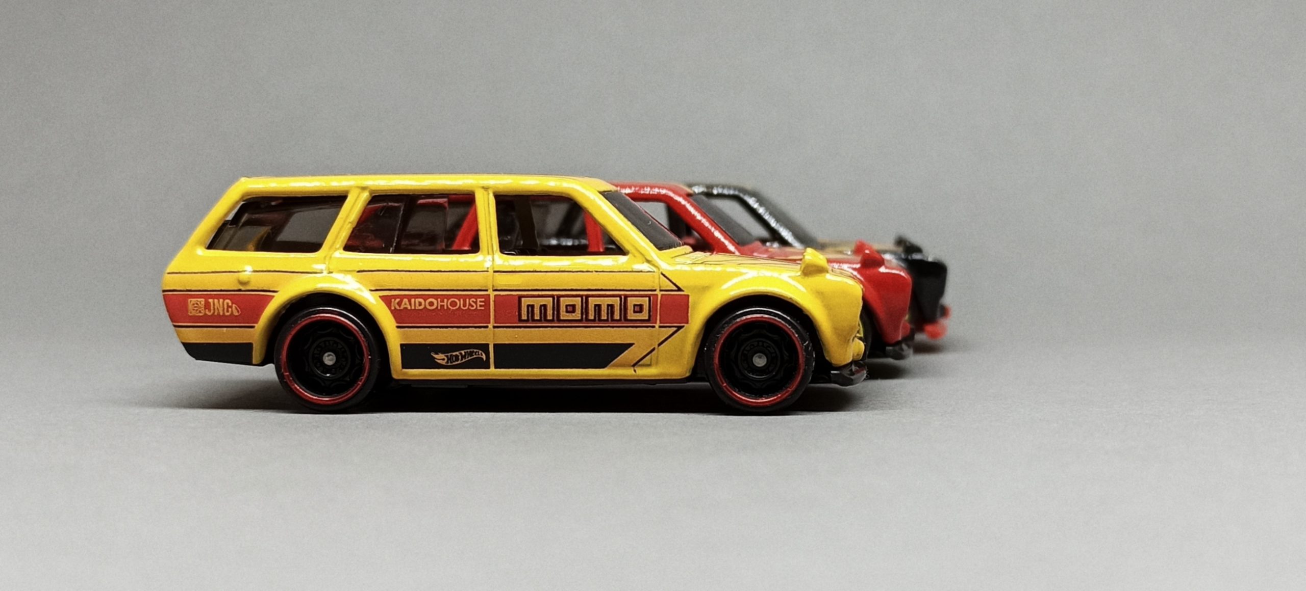 Hot Wheels '71 Datsun Bluebird 510 Wagon (GHG57) 2020 (146/250) HW Speed Graphics (8/10) black red yellow (Kroger Exclusive) collection