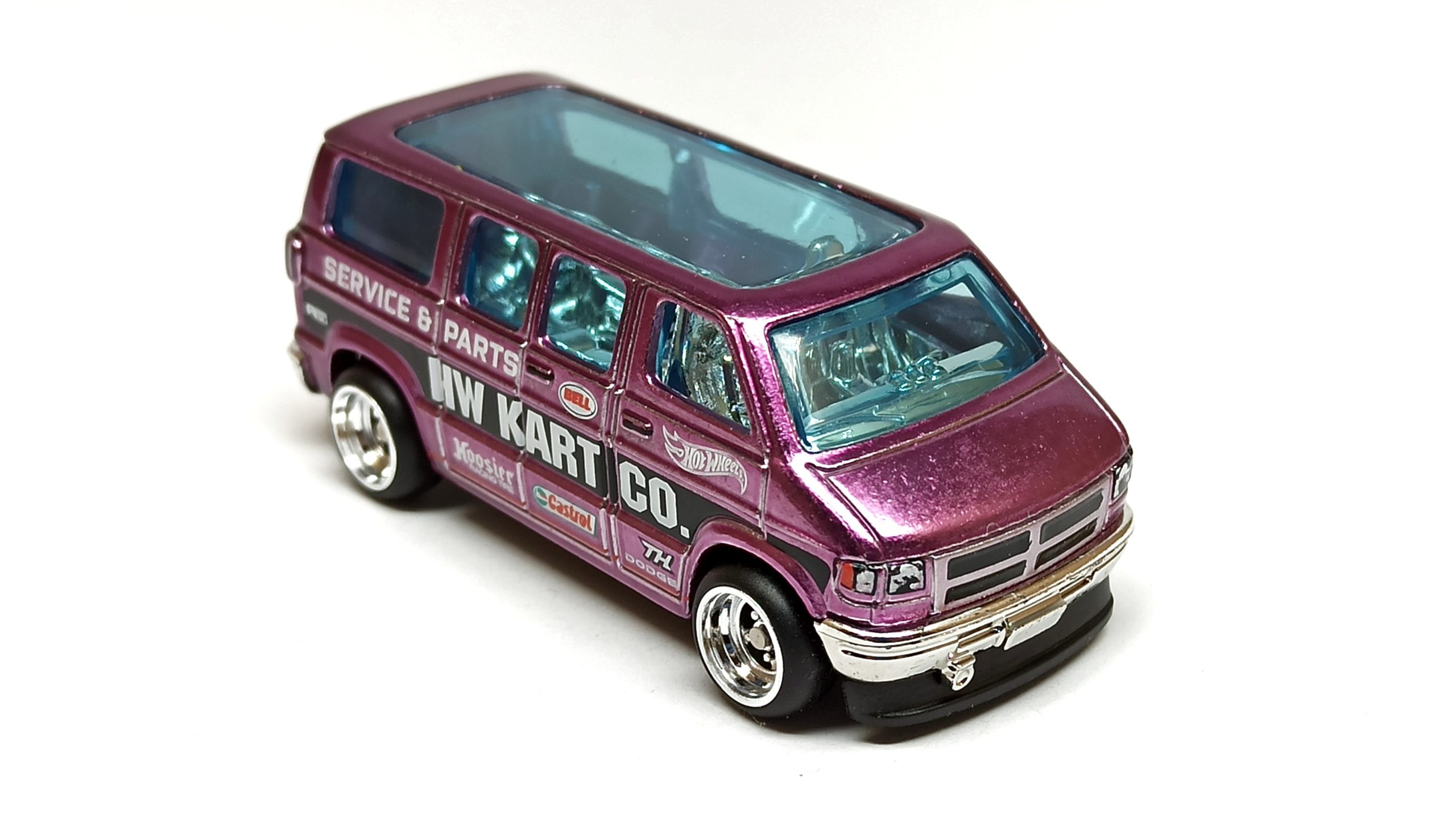 Hot Wheels Dodge Van 2022 (55v250) Hot Rod (6v10) spectraflame purple Super Treasure Hunt (STH)
