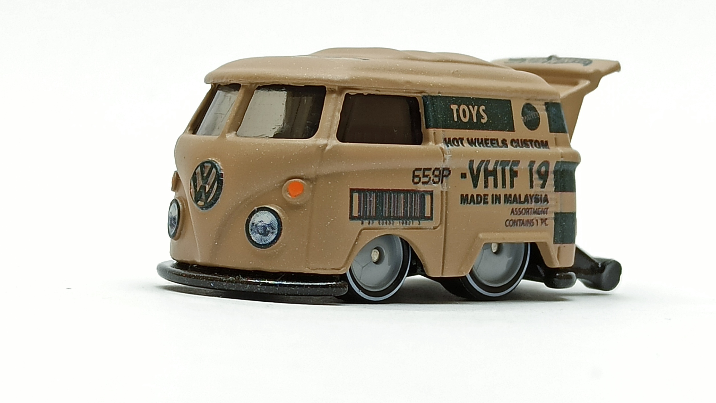 Volkswagen Kool Kombi brown (Hot Wheels Case) VW Custom (Kaar Garage)