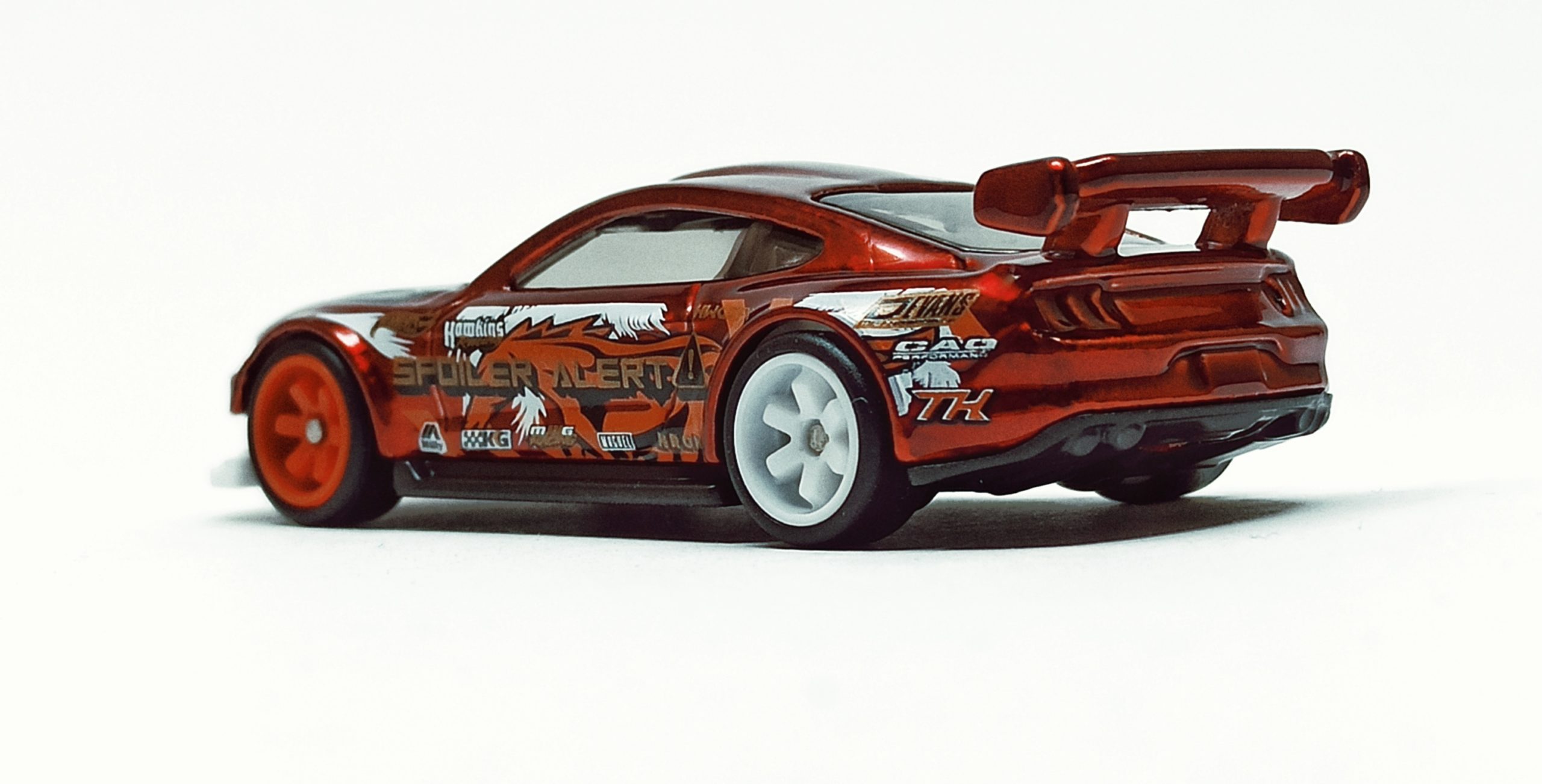 Hot Wheels Custom '18 Ford Mustang GT (HCY18) 2022 (175/250) Spoiler Alert (5/5) spectraflame red