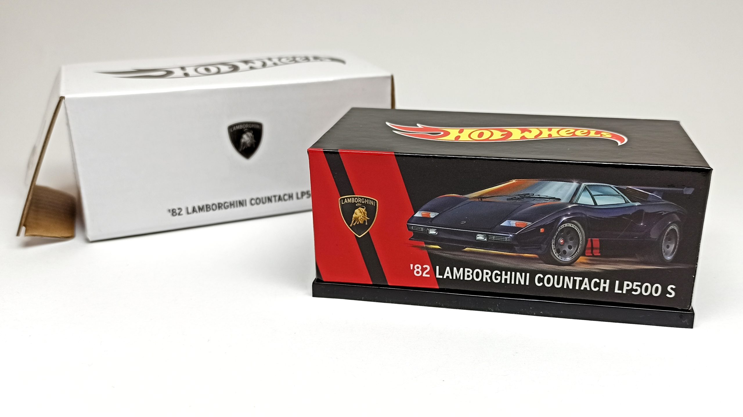 Hot Wheels ’82 Lamborghini Countach LP500 S (GLH89) 2020 RLC Special Edition spectraflame black