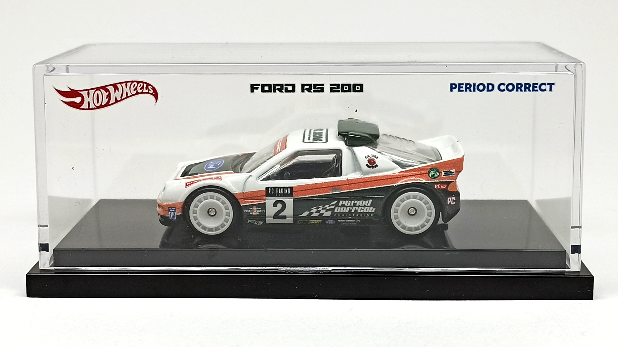 Hot Wheels Ford RS 200 (BF032) 2021 Period Correct white