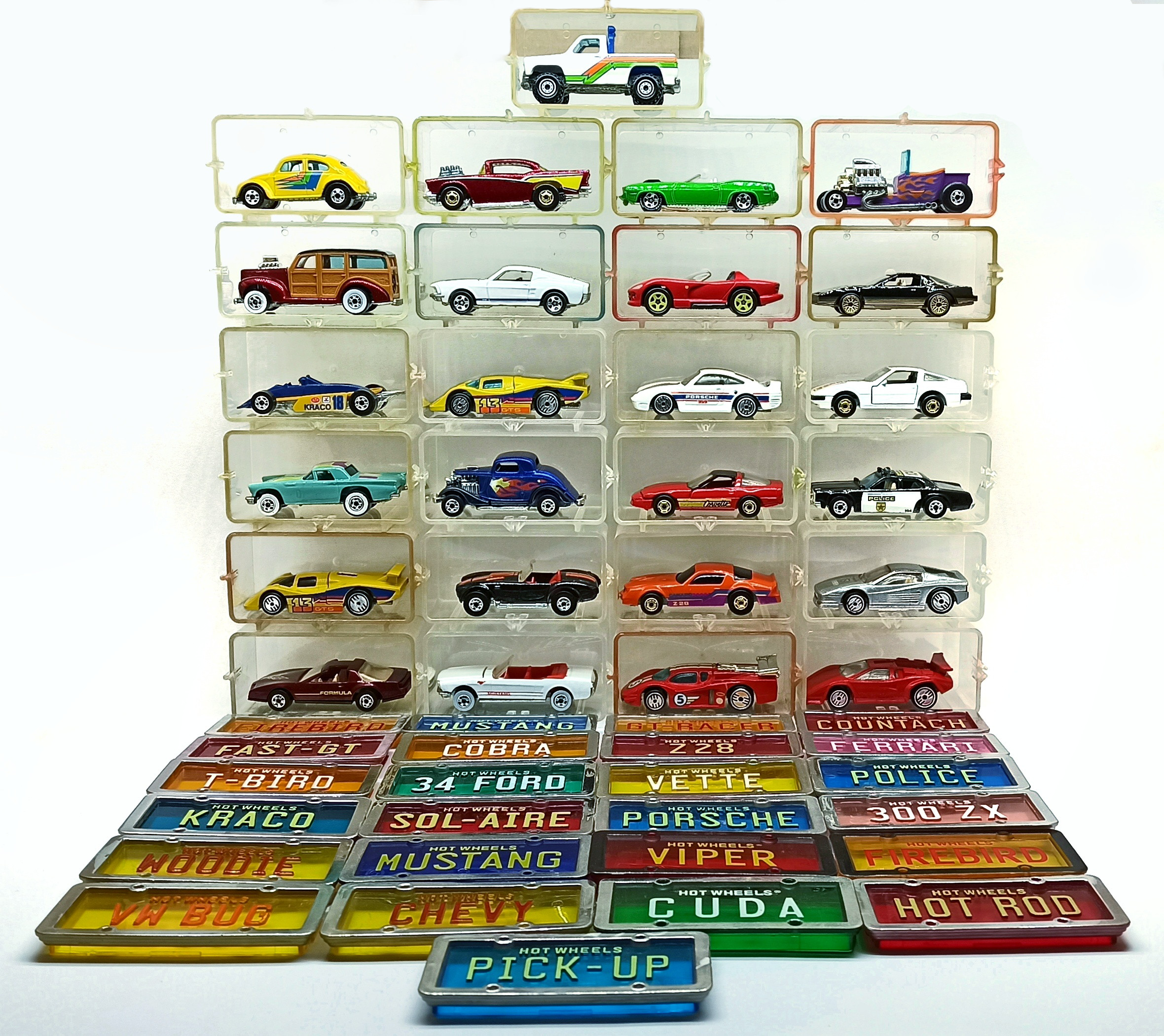 Hot Wheels Park 'n Plates Collection 1989 1990 1991 1998