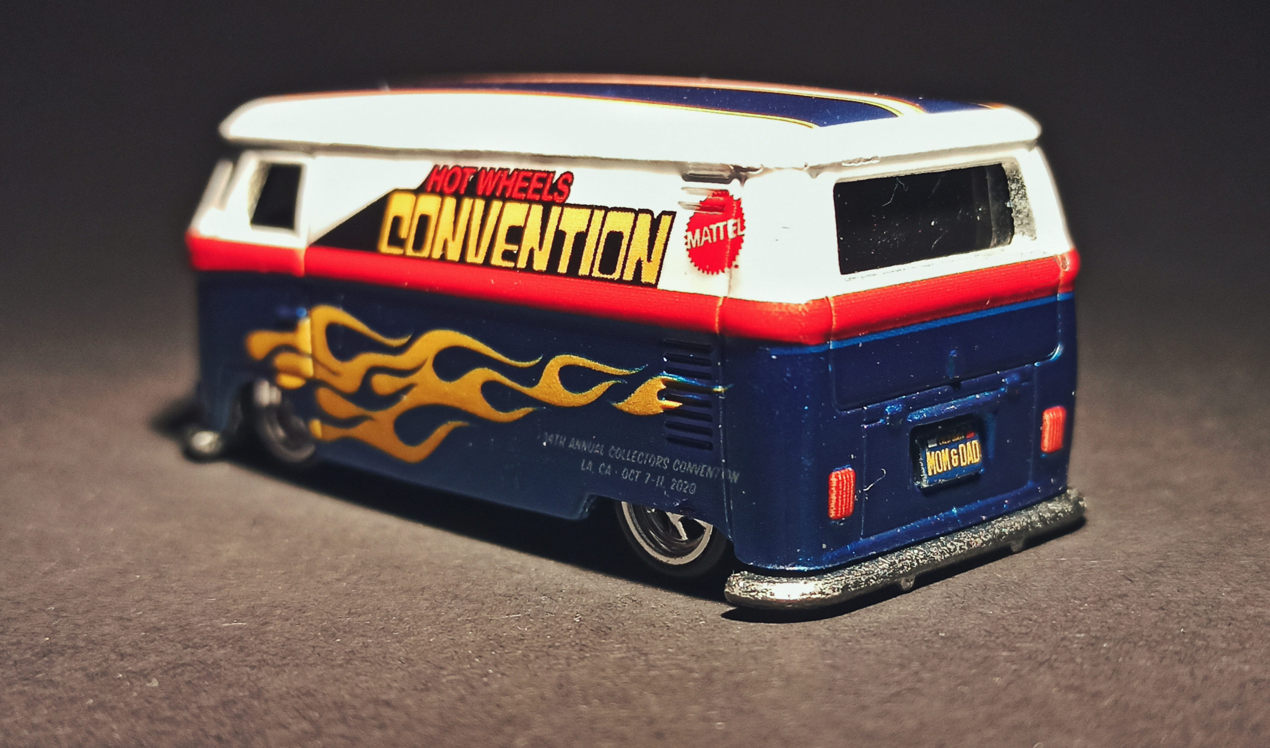 Hot Wheels Volkswagen T1 Panel Bus VW (GLH80) 2020 34th Annual Collectors Convention (3/3) (1 of 4.500) blue & white