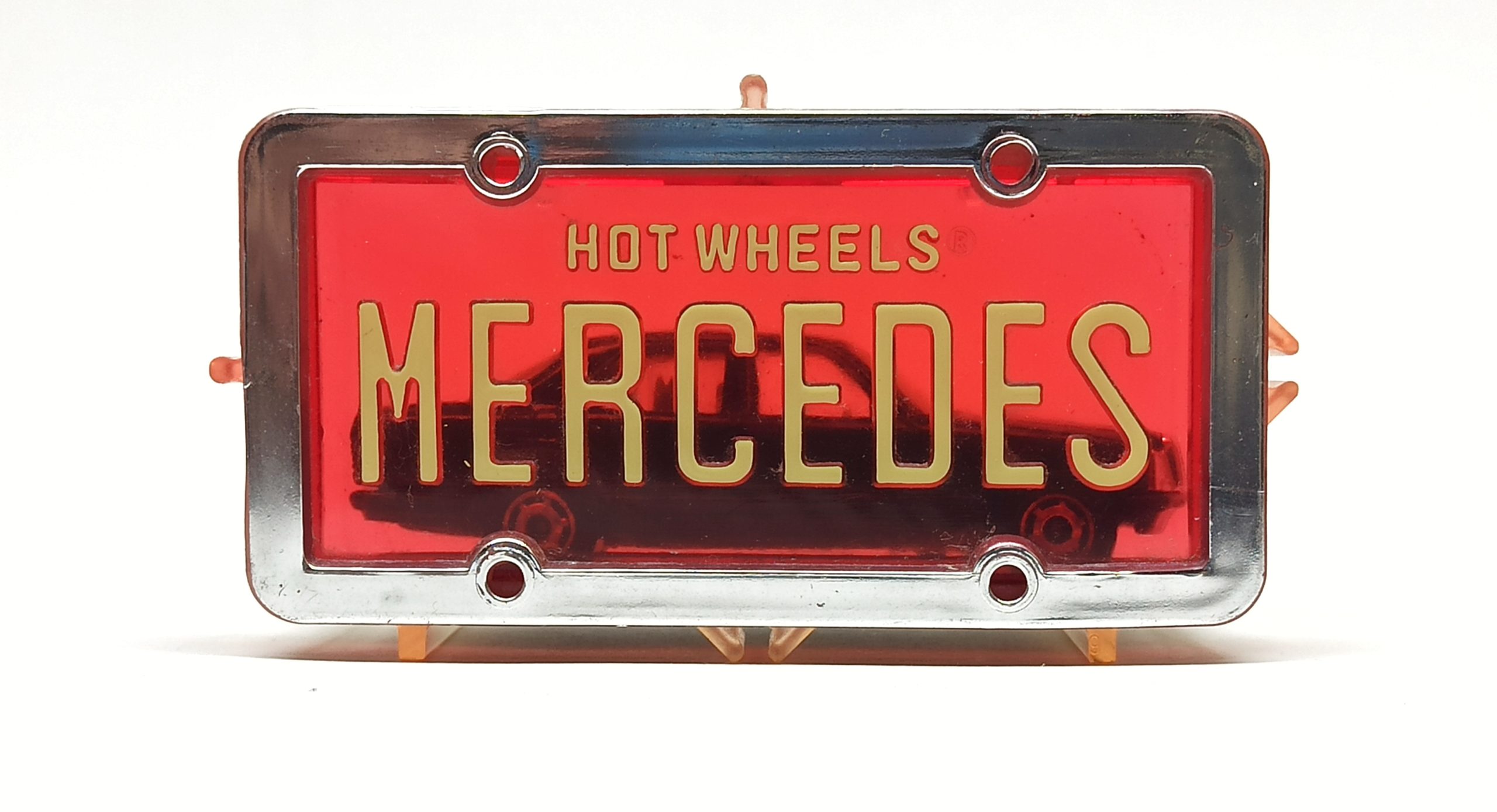 Hot Wheels Mercedes 380 SEL (9220) 1990 Park 'n Plates black (GHO wheels)
