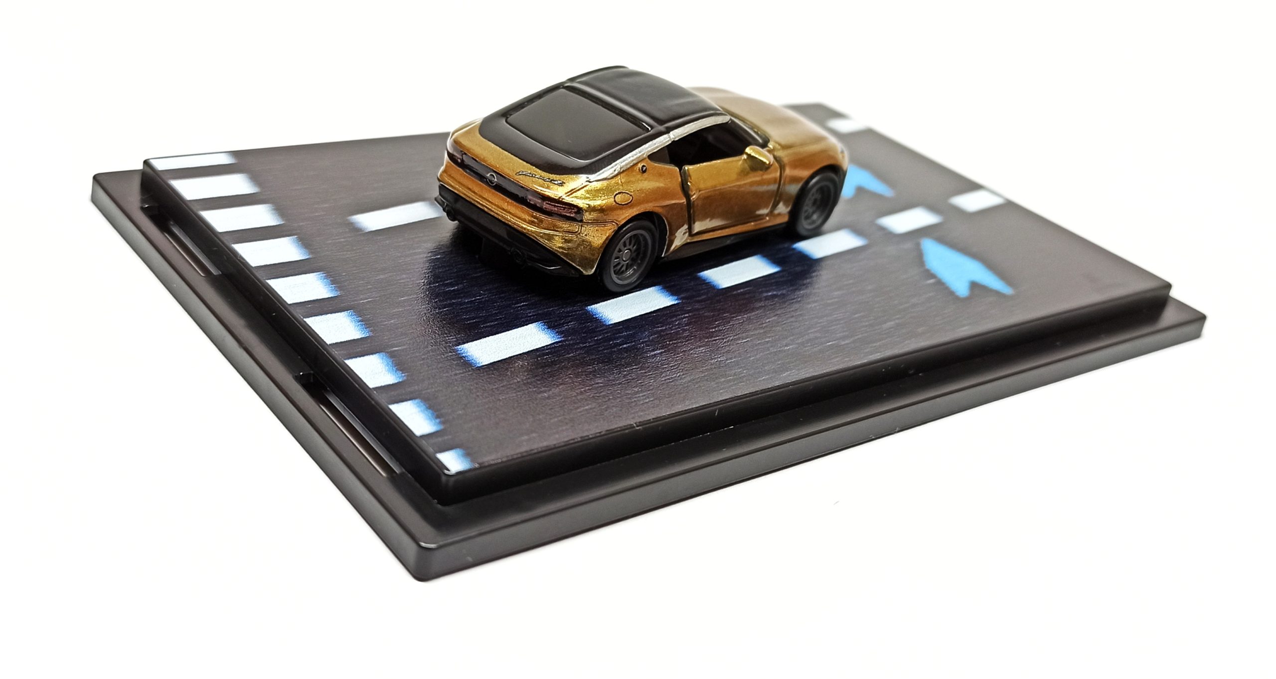 Nissan Z Proto (GRJ39) 2022 Mattel Creations Matchbox Collectors Exclusive gold (chrome chartreuse)
